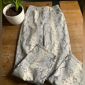 Wilfred free snakeskin pants